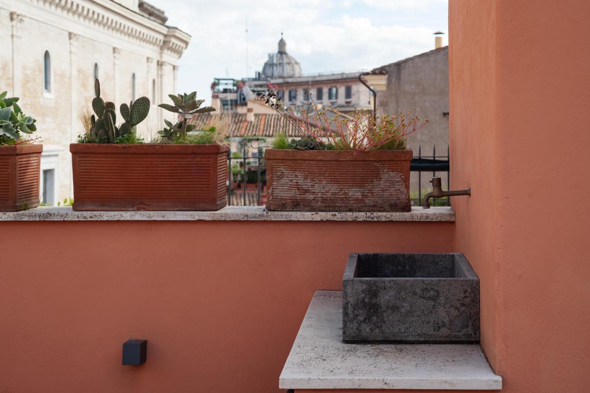Apartment With Terrace In Via Del Pellegrino - Fromhometorome Exterior photo