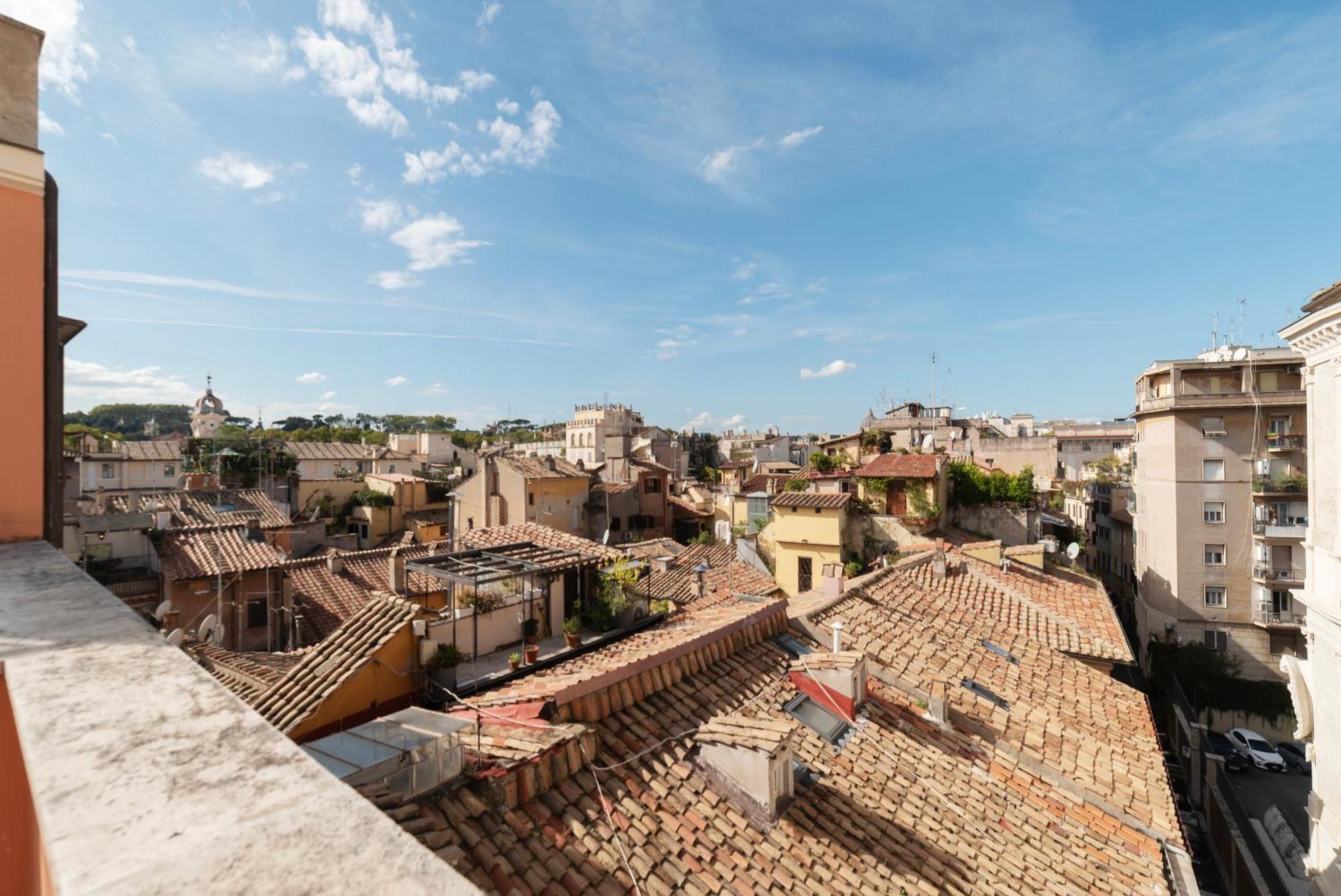 Apartment With Terrace In Via Del Pellegrino - Fromhometorome Exterior photo