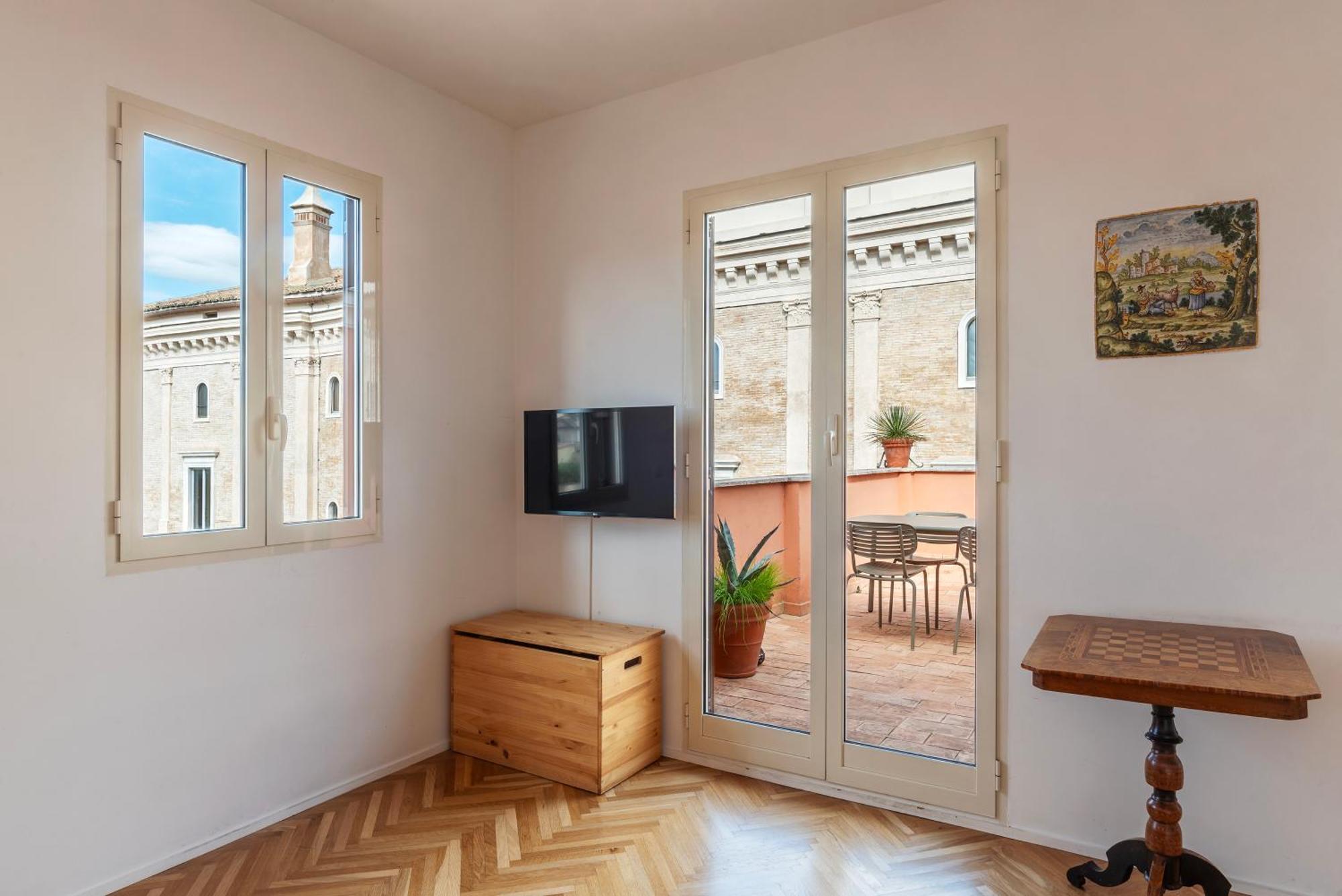 Apartment With Terrace In Via Del Pellegrino - Fromhometorome Exterior photo